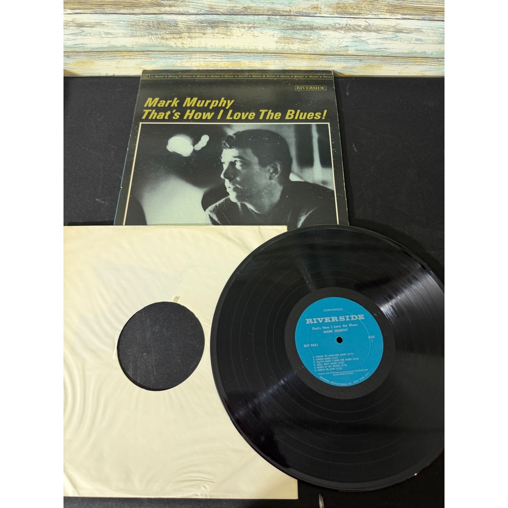 Mark Murphy That's How I Love The Blues! 12" Vinyl LP Black EUC Stereo RLP 9441‎